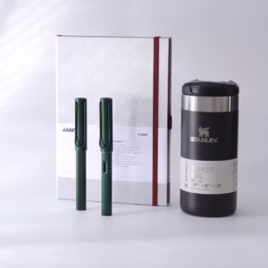 Lamy Al star Dolma Kalem & Stanley Termos ve Defter Set Pine - Görsel 1