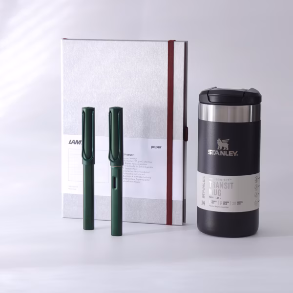 Lamy Al star Dolma Kalem & Stanley Termos ve Defter Set Pine
