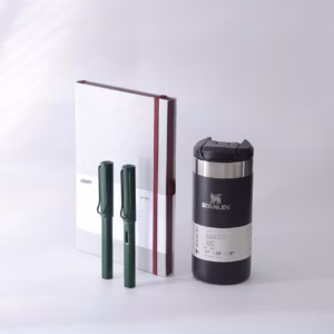 Lamy Al star Dolma Kalem & Stanley Termos ve Defter Set Pine - Görsel 2